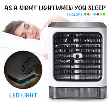 Load image into Gallery viewer, With remote control Usb interface Air Cooler Portable Mini Fan evapolar humidifier Portable 3 Gear Speed Remote for Office Home